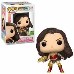 Funko Convention Exclusive Wonder Woman With Tiara Boomerang Spring Convention Pop! Vinyl Figure