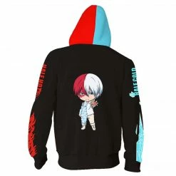 Hobby Zone My Hero Academia Todoroki Cosplay Hoodie Casual Clothes