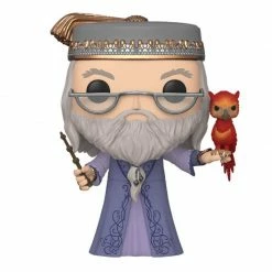 Hobby Zone Harry Potter - Albus Dumbledore With Fawkes 10" POP! Vinyl Figure