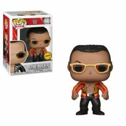 Funko WWE - The Rock Pop! Vinyl Figure - Limited Chase Edition Chase Pop