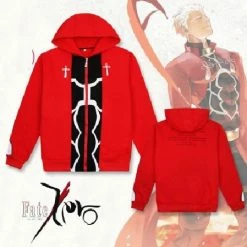 Hobby Zone Fate Stay Night Archer Cosplay Costume Hoodie