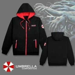 Hobby Zone Hoodies Resident Evil Umbrella Corp Hoodie Cosplay