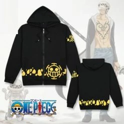 Hobby Zone One Piece Trafalgar Law Costume Cosplay Hoodie Casual Clothes