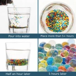 Hobby Zone Gel Ball Blasters [10000] White Gel Balls Gel Ball Blaster 7-8mm