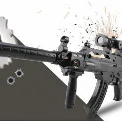 Hobby Zone AK-47 Electric Toy Blaster With Flashlight