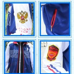 Hobby Zone Casual Clothes Yuri On Ice Assorted Teams Cosplay Costume Hoodie