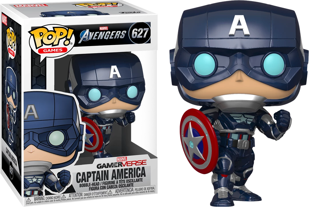 Funko Marvel’s Avengers (2020) - Captain America Pop! Vinyl Figure Marvel Merchandise 3 Funko Marvel’s Avengers (2020) - Captain America Pop! Vinyl Figure Marvel Merchandise