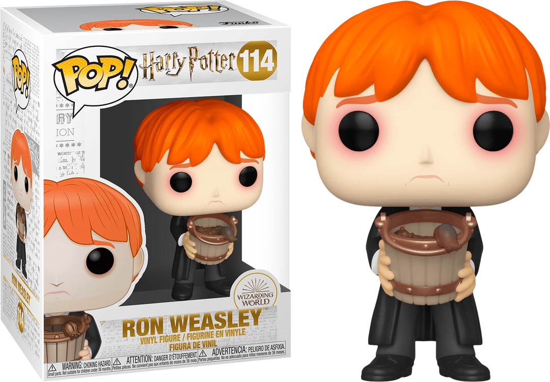 Funko Harry Potter - Ron Weasley With Slugs Pop! Vinyl Figure 3 Funko Harry Potter - Ron Weasley With Slugs Pop! Vinyl Figure