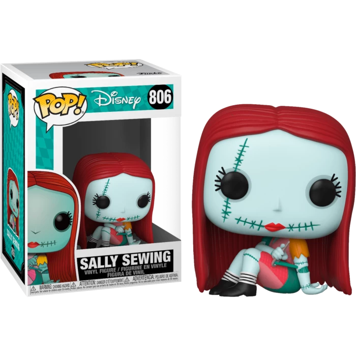 Funko Pop Vinyls NZ The Nightmare Before Christmas - Sally Sewing Pop! Vinyl Figure 3 Funko Pop Vinyls NZ The Nightmare Before Christmas - Sally Sewing Pop! Vinyl Figure