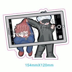 Hobby Zone Jujutsu Kaisen Gojo And Sukuna Taking Selfie Vinyl Decal Sticker