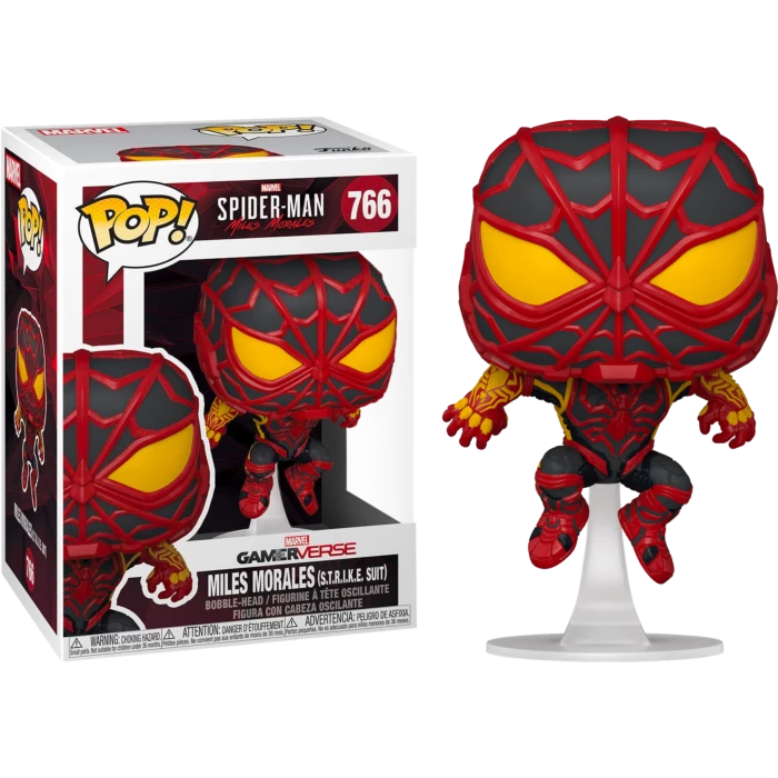 Funko Marvel’s Spider-Man: Miles Morales - Miles Morales In S.T.R.I.K.E. Suit Pop! Vinyl Figure 3 Funko Marvel’s Spider-Man: Miles Morales - Miles Morales In S.T.R.I.K.E. Suit Pop! Vinyl Figure
