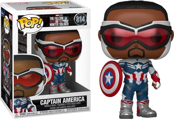 Funko The Falcon And The Winter Soldier - Captain America Pop! Vinyl Figure Marvel Merchandise 3 Funko The Falcon And The Winter Soldier - Captain America Pop! Vinyl Figure Marvel Merchandise