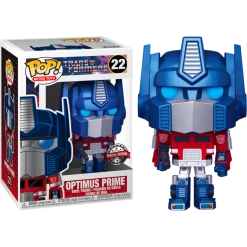 Funko Transformers (1984) - Optimus Prime Metallic Pop! Vinyl Figure