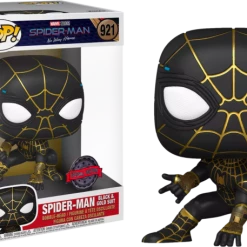 Hobby Zone SpiderMan: No Way Home - SpiderMan Black And Gold 10" Pop! Vinyl Figure Latest Arrival