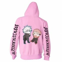 Hobby Zone Casual Clothes Jujutsu Kaisen Yuuji & Satoru Cosplay Hoodie
