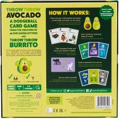 Hobby Zone Throw Throw Avocado (By Exploding Kittens) - Card Game Board Games NZ