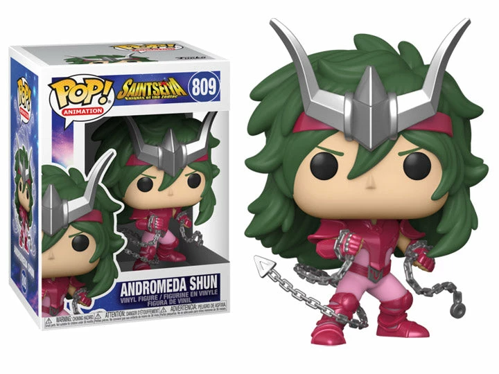 Funko Pop Vinyls NZ Saint Seiya: Knights Of The Zodiac - Andromeda Shun Pop! Vinyl Figure 3 Funko Pop Vinyls NZ Saint Seiya: Knights Of The Zodiac - Andromeda Shun Pop! Vinyl Figure
