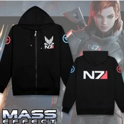 Hobby Zone Mass Effect Cosplay Costume Hoodie