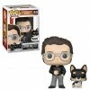 Funko Pop Vinyls NZ Icons - Stephen King W/Molly Pop! Vinyl Figure