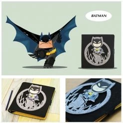 Hobby Zone Hand Crafted Superhero Soft Cover Notebook Collection