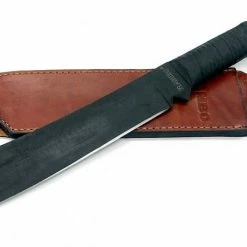 N/a Rambo 420B Forged Matte Black Blade Hunting Knives Machete Replica Armoury