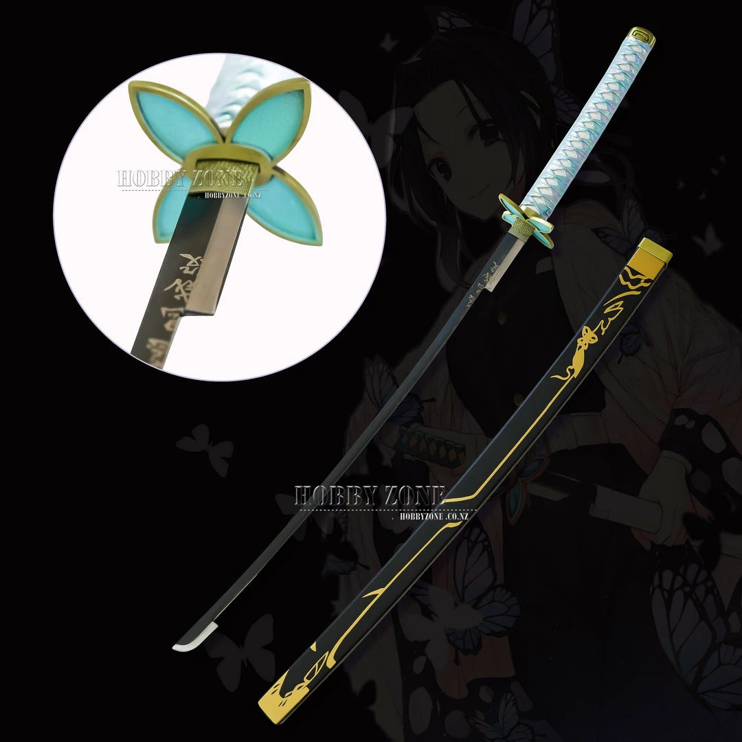 N/a Demon Slayer Kimetsu No Yaiba Shinobu Nichirin Sword Premium - Cut Version Armoury 3 N/a Demon Slayer Kimetsu No Yaiba Shinobu Nichirin Sword Premium - Cut Version Armoury