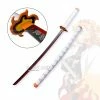 N/a Demon Slayer Kimetsu No Yaiba Kyojuro Rengoku Nichirin Sword Standard Version