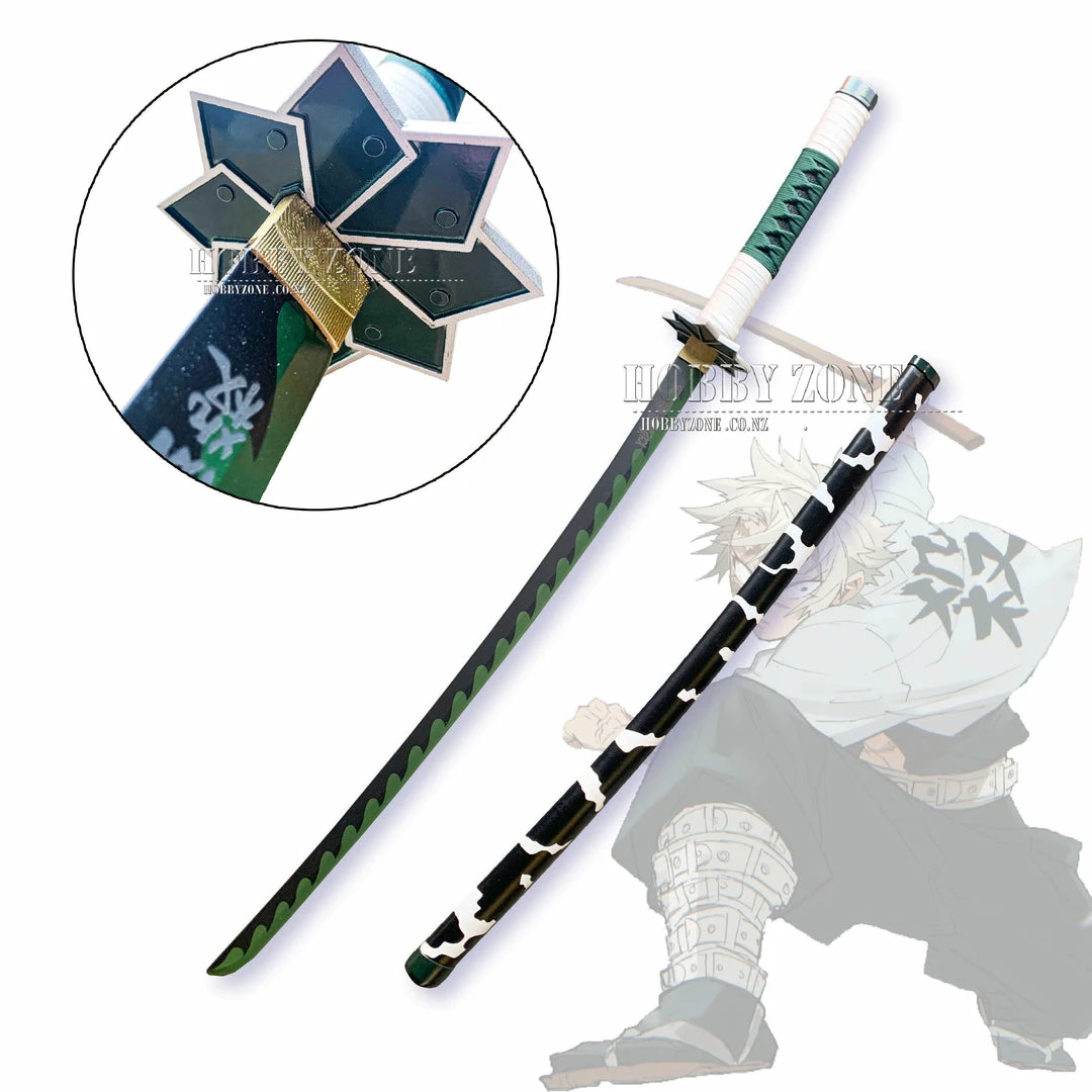 N/a Armoury Demon Slayer Sanemi Shinazugawa Wind Pillar Nichirin Sword Standard Version 3 N/a Armoury Demon Slayer Sanemi Shinazugawa Wind Pillar Nichirin Sword Standard Version
