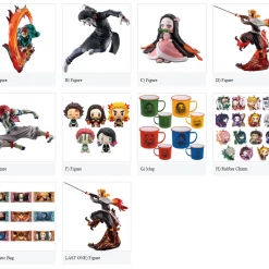 Hobby Zone [ONLINE] Ichiban Kuji- Demon Slayer: Kimetsu No Yaiba 'Shake The Sword Burn Your Heart' Raffle Demon Slayer / Kimetsu No Yaiba Merchandise