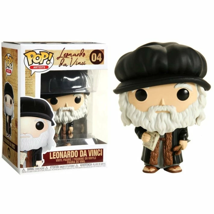 Funko Leonardo Da Vinci - Leonardo Da Vinci Pop! Vinyl Figure Pop Vinyls NZ 3 Funko Leonardo Da Vinci - Leonardo Da Vinci Pop! Vinyl Figure Pop Vinyls NZ