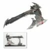 N/a Fantasy Dragon Axe With Stand