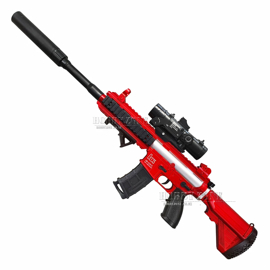 Hobby Zone Gel Ball Blasters FJS Scarlet Red HK416D Gel Ball Blaster 3 Hobby Zone Gel Ball Blasters FJS Scarlet Red HK416D Gel Ball Blaster