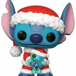 Hobby Zone Latest Arrival Lilo And Stitch - Santa Stitch Pop! Vinyl Figure