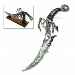 N/a Fantasy Scorpion Dagger Sword With Stand