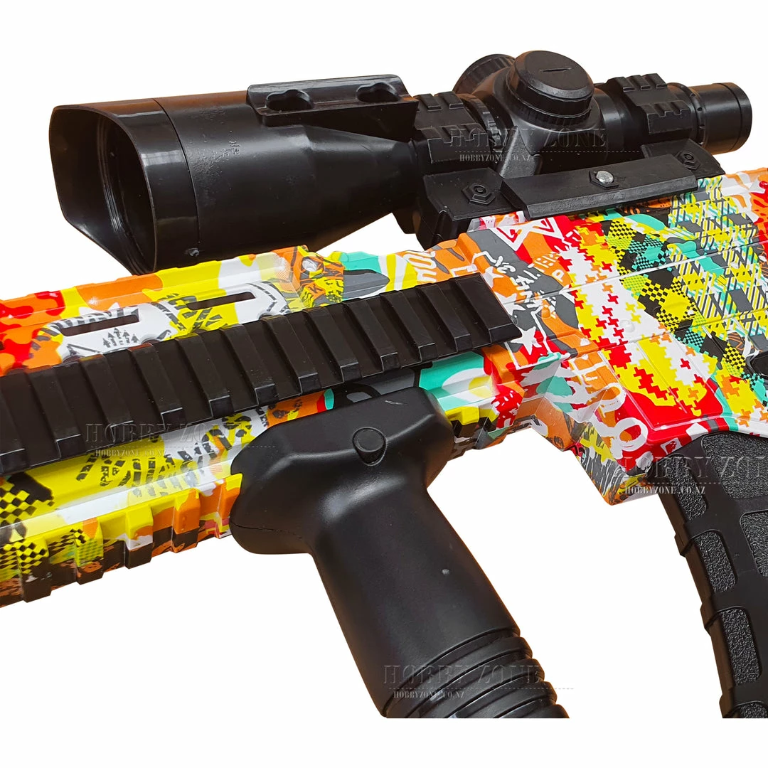 Hobby Zone QML M762 Pop Art Mosaic Gel Ball Blaster Cosplay 4 Hobby Zone QML M762 Pop Art Mosaic Gel Ball Blaster Cosplay