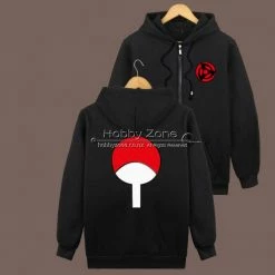 Hobby Zone Casual Clothes Naruto Uchiha Clan Cosplay Hoodie