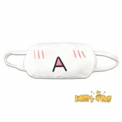 Hobby Zone Astonished Expression White Reusable Face Mask
