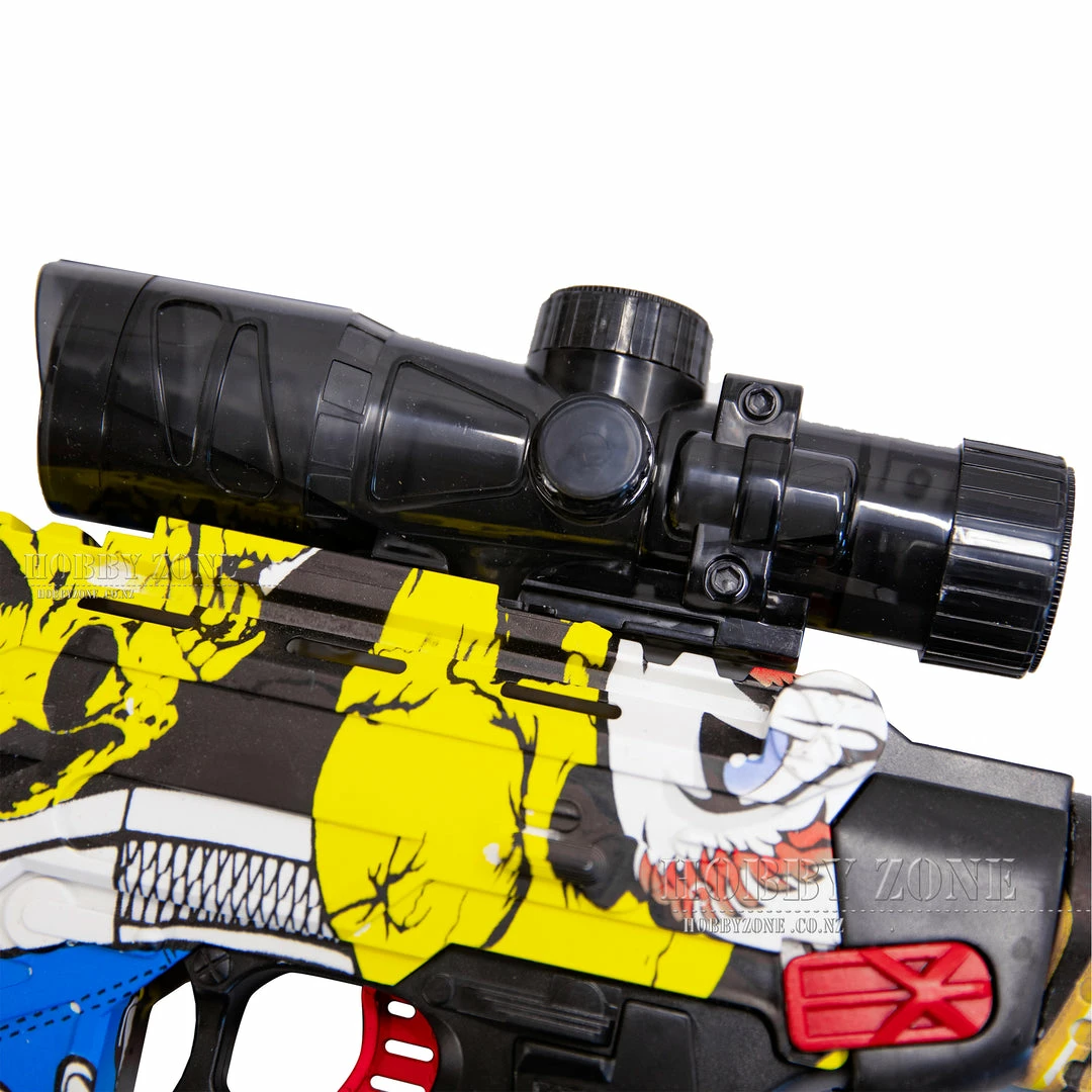 Hobby Zone QML Evolution Graffiti Gel Ball Blaster - Transforming Rifle 4 Hobby Zone QML Evolution Graffiti Gel Ball Blaster - Transforming Rifle