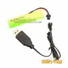 Hobby Zone 6 Volt Lean Green Lithium Battery + USB Charging Cord For Gel Ball Blaster