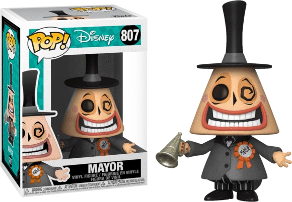 Funko Disney Pop Vinyls The Nightmare Before Christmas Mayor With Megaphone POP! Vinyl Figure 3 Funko Disney Pop Vinyls The Nightmare Before Christmas Mayor With Megaphone POP! Vinyl Figure