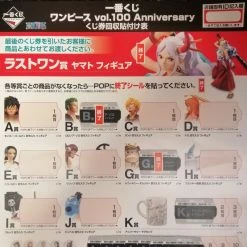 Hobby Zone Ichiban Kuji Online [ONLINE] Ichiban Kuji- One Piece Vol.100 Anniversary Raffle