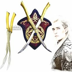N/a LOR The Hobbit The Fighting Knives Of Legolas Armoury