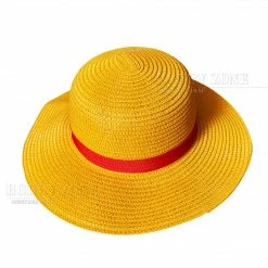 N/a One Piece Luffy Yellow Cosplay Hat