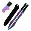 N/a Armoury Ninja Warrior Rainbow Twin Sword Machete Set VI