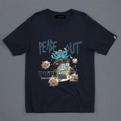 The Real People Underwater Spaceship "Peace Out Covid!" T-shirt