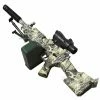 Hobby Zone Latest Arrival QML M249 Forest Italic Script Camo Gel Ball Blaster
