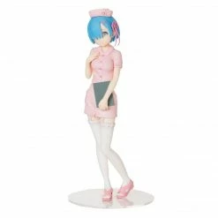 Banpresto Banpresto NZ Re:Zero Rem Angelic Pink Nurse Outfit Figurine