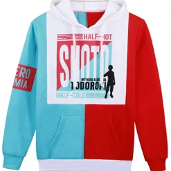 Hobby Zone My Hero Academia - Shoto Todoroki Costume Hoodie Hoodies