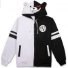 Hobby Zone Casual Clothes Black White Bear Anime - Danganronpa Monokuma Jacket Hoodie Cosplay Costume