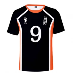 Hobby Zone Casual Clothes Haikyuu - Cosplay T-shirt Karasuno High School Volleyball Jersey Top